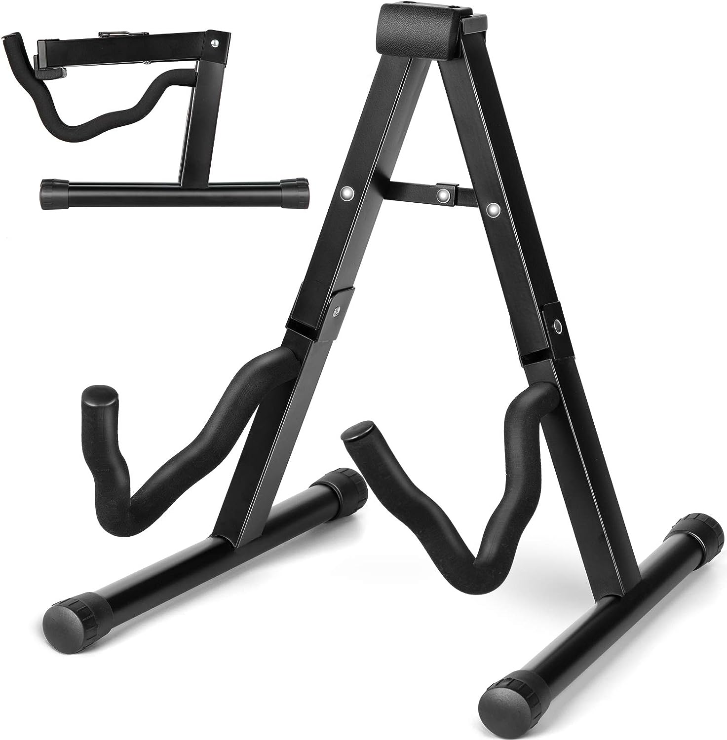 LW Essentials® Premium Collapsible Guitar Stand - A-Frame