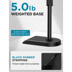LW Essentials® Premium Microphone Desk Stand