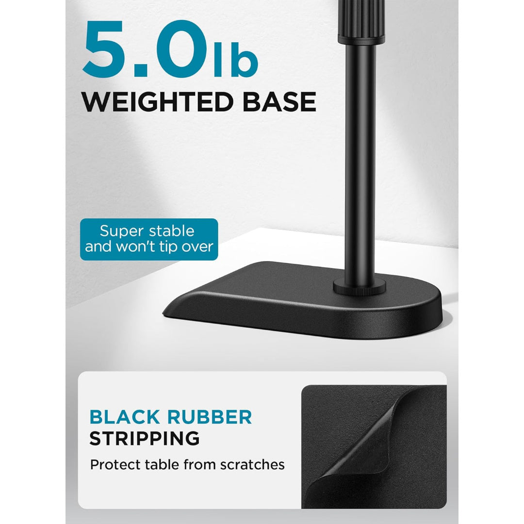 LW Essentials® Premium Microphone Desk Stand
