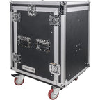 LW Essentials® Premium Pro Audio Rack Case with Wheels