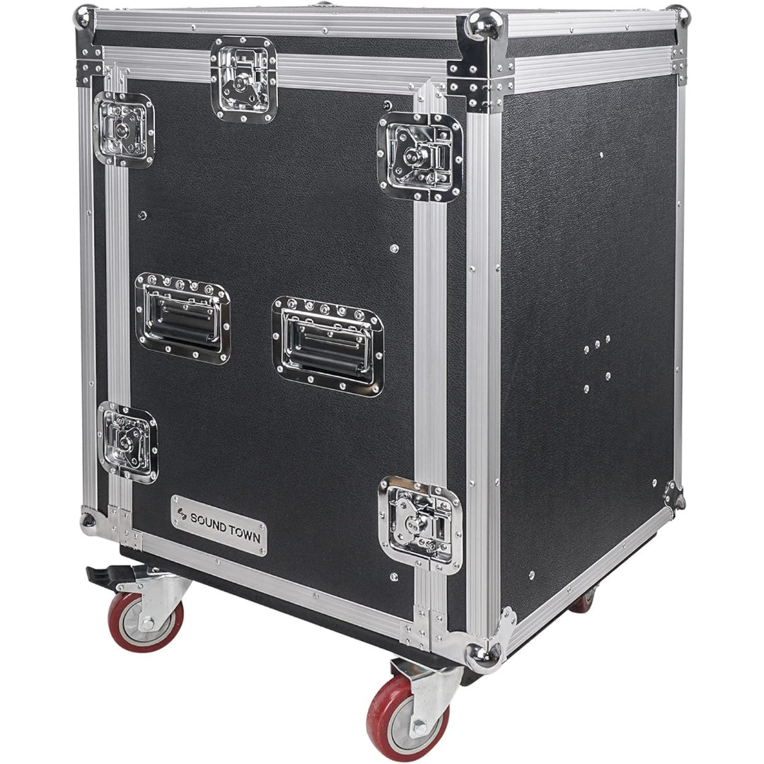 LW Essentials® Premium Pro Audio Rack Case with Wheels