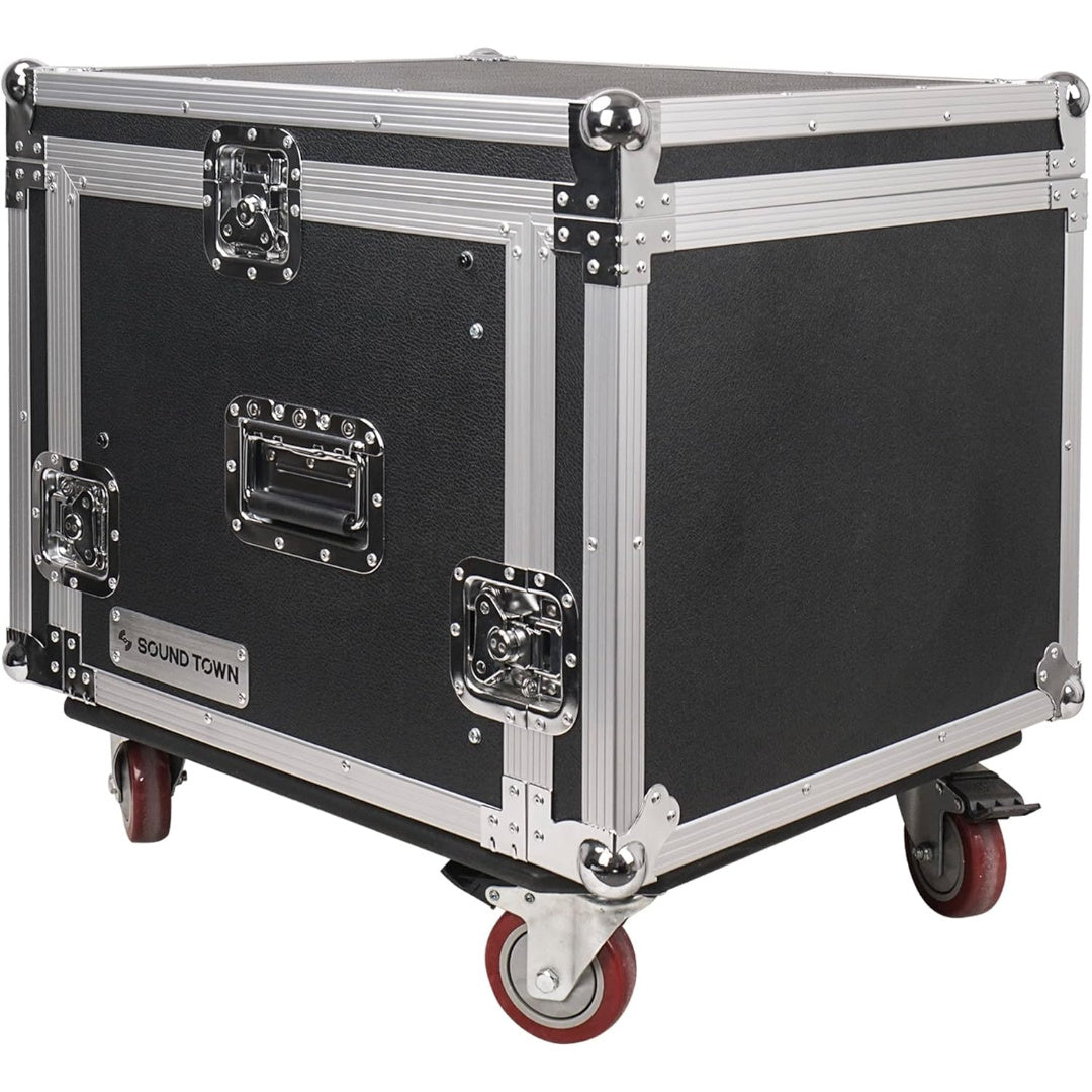 LW Essentials® Premium Pro Audio Rack Case with Wheels