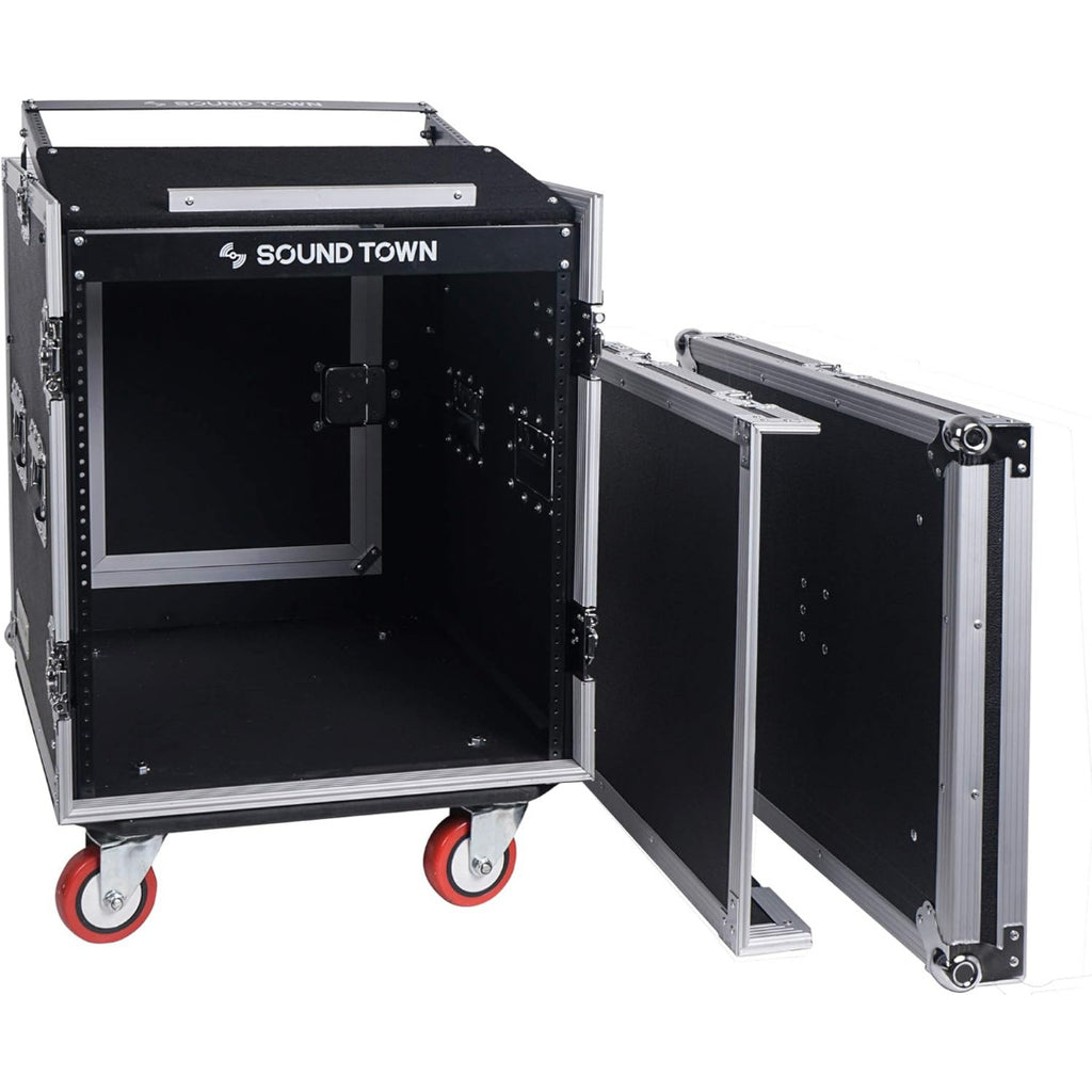 LW Essentials® Premium Pro Audio Rack Case with Wheels