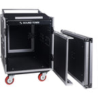 LW Essentials® Premium Pro Audio Rack Case with Wheels