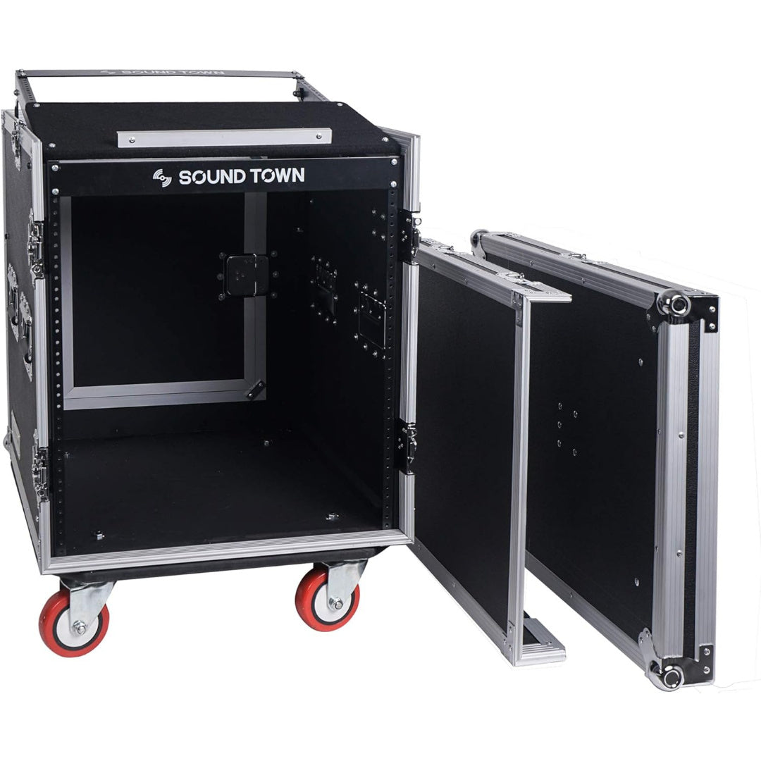 LW Essentials® Premium Pro Audio Rack Case with Wheels