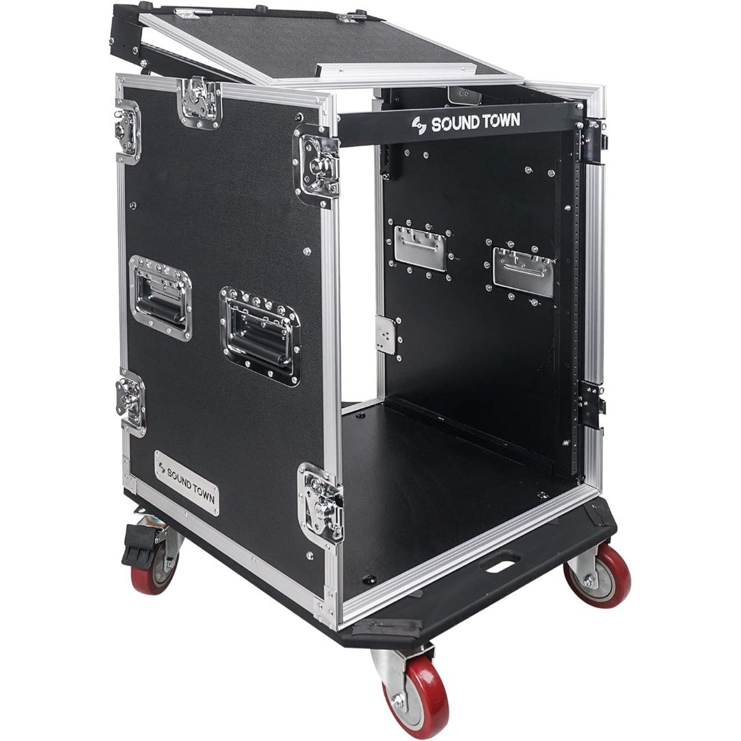 LW Essentials® Premium Pro Audio Rack Case with Wheels
