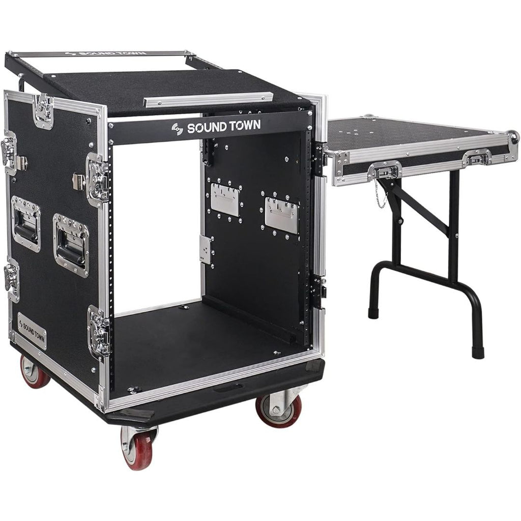 LW Essentials® Premium Pro Audio Rack Case with Wheels