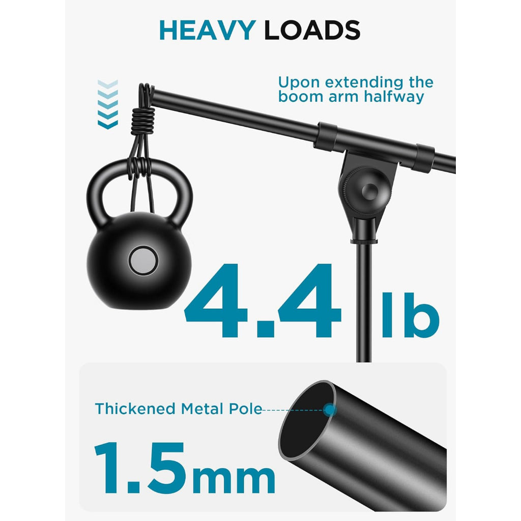 LW Essentials® Premium Microphone Desk Stand