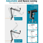 LW Essentials® Premium Microphone Desk Stand