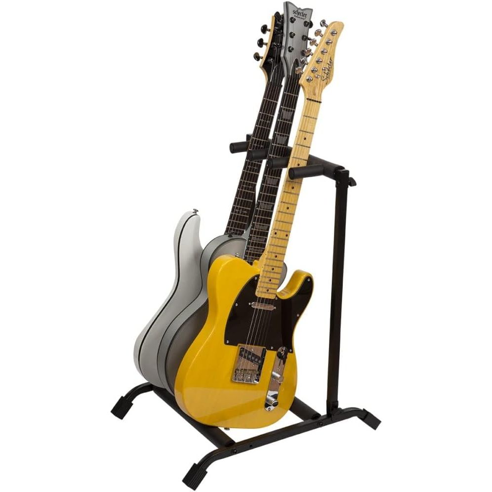 LW Essentials® Premium Multi-Guitar Stand - Foldable