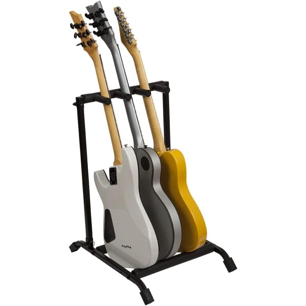 LW Essentials® Premium Multi-Guitar Stand - Foldable