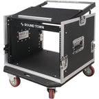LW Essentials® Premium Pro Audio Rack Case with Wheels