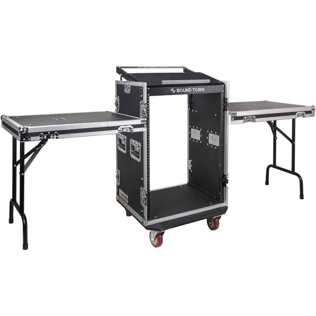LW Essentials® Premium Pro Audio Rack Case with Wheels