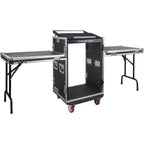 LW Essentials® Premium Pro Audio Rack Case with Wheels