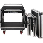 LW Essentials® Premium Pro Audio Rack Case with Wheels