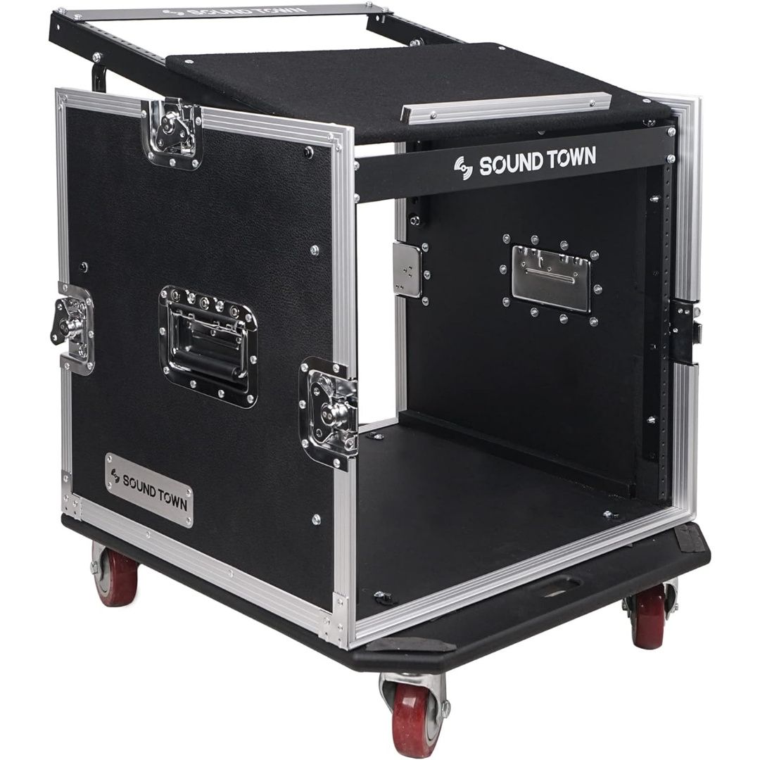 LW Essentials® Premium Pro Audio Rack Case with Wheels