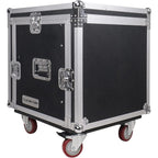 LW Essentials® Premium Pro Audio Rack Case with Wheels