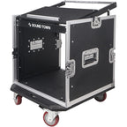 LW Essentials® Premium Pro Audio Rack Case with Wheels
