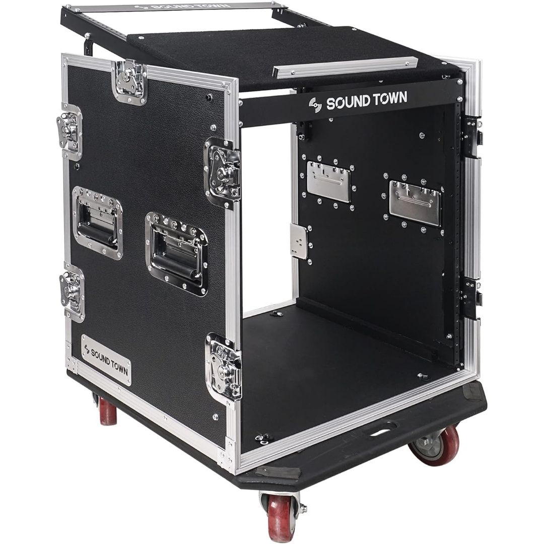 LW Essentials® Premium Pro Audio Rack Case with Wheels