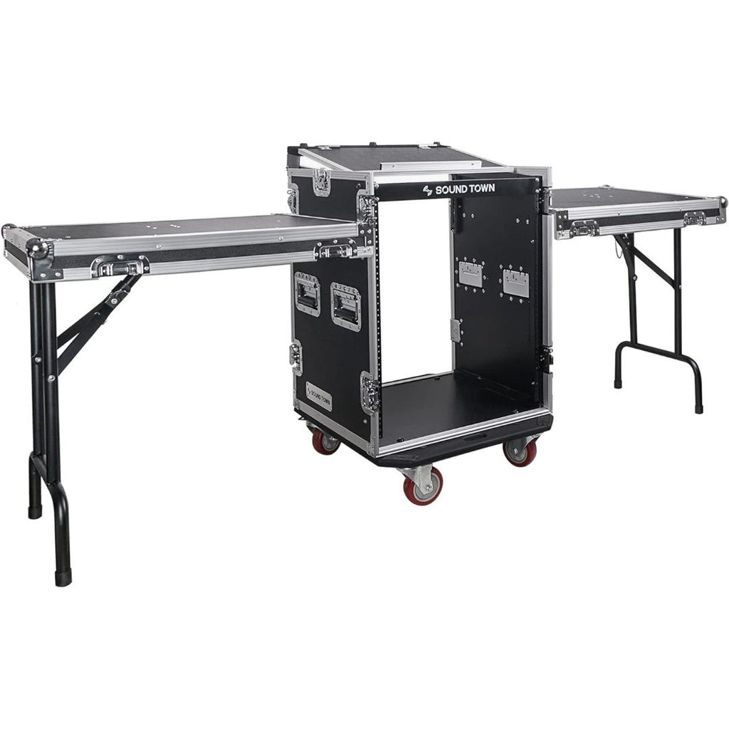 LW Essentials® Premium Pro Audio Rack Case with Wheels