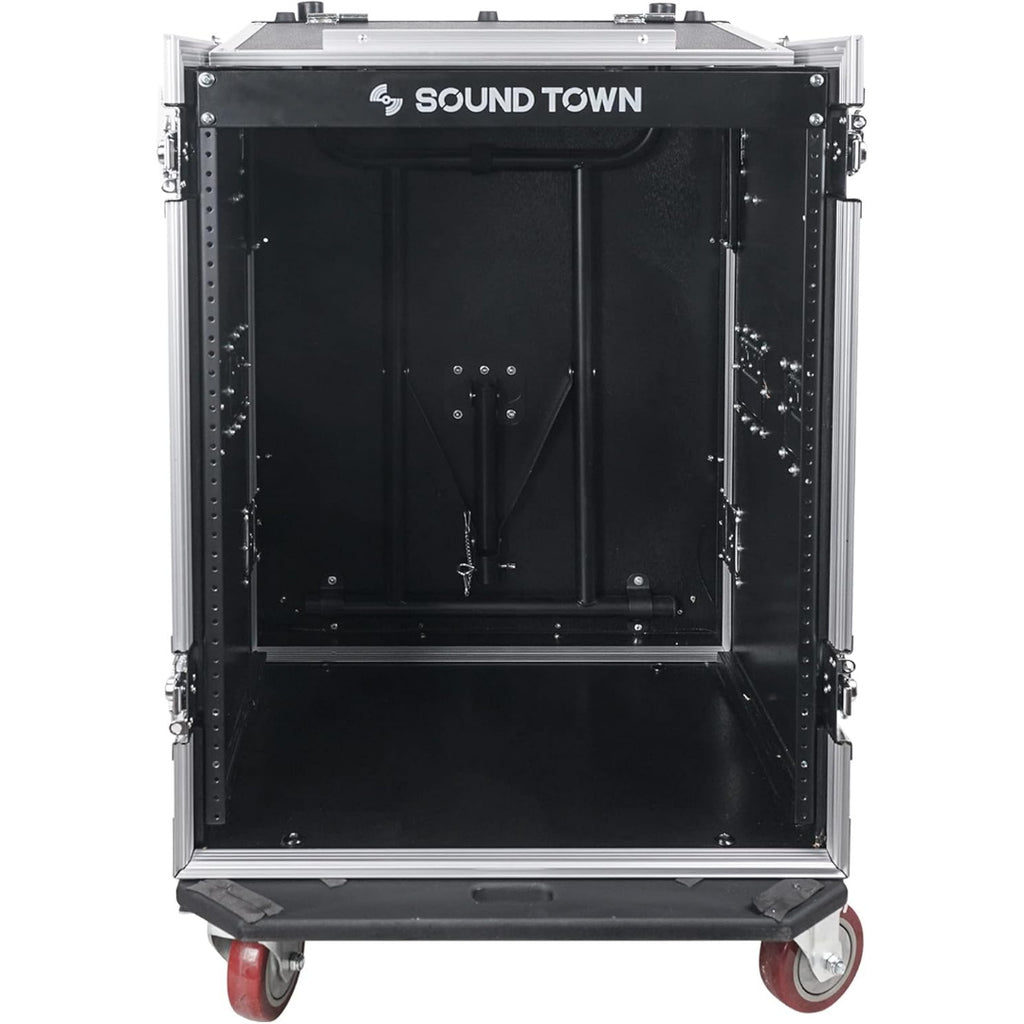 LW Essentials® Premium Pro Audio Rack Case with Wheels