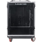 LW Essentials® Premium Pro Audio Rack Case with Wheels