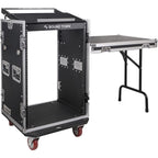 LW Essentials® Premium Pro Audio Rack Case with Wheels