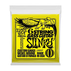 Ernie Ball 2837 Slinky 6-String Nickel Wound Bass Guitar Strings