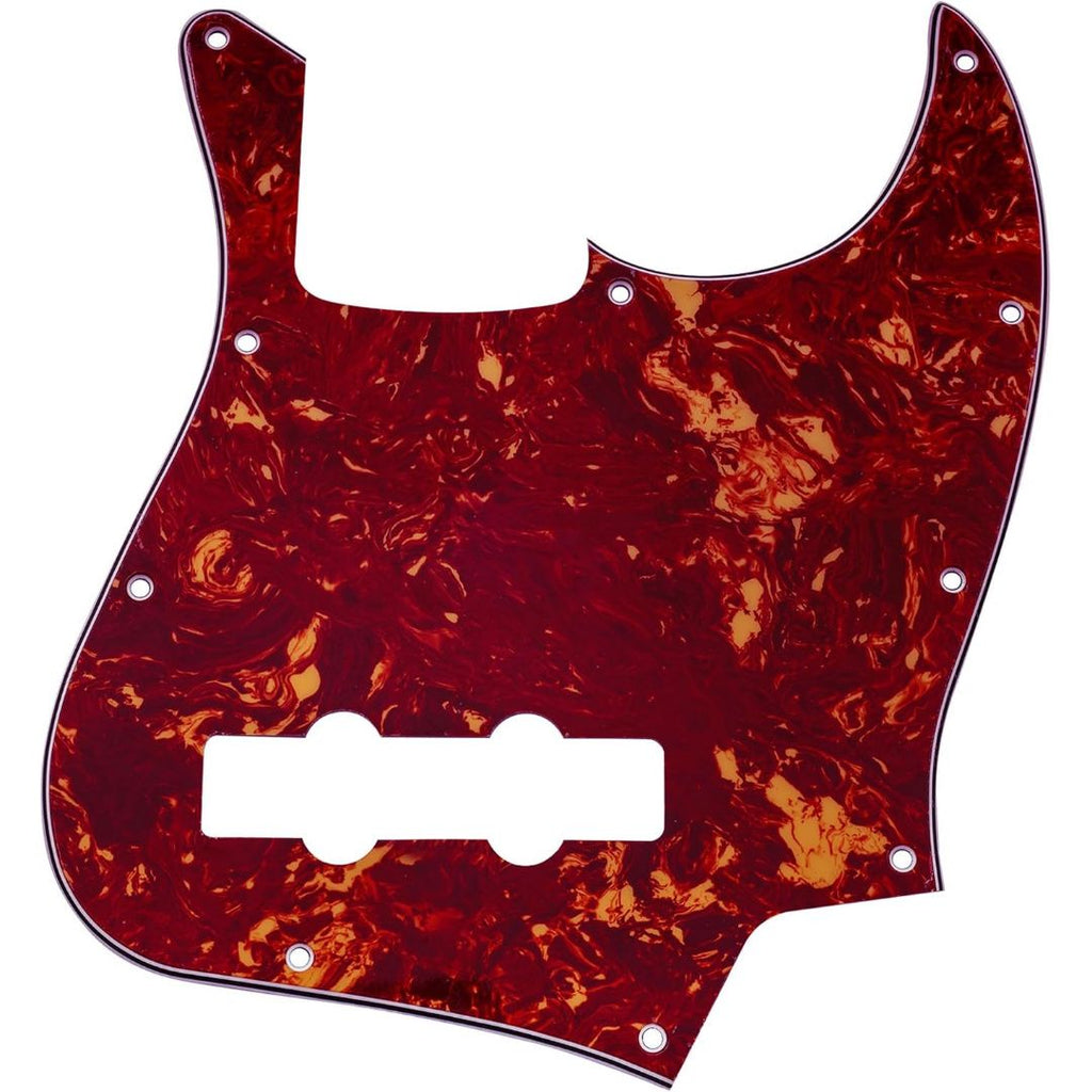 LW Essentials® Basic Modern Style Jazz Bass Pickguard 10 Hole