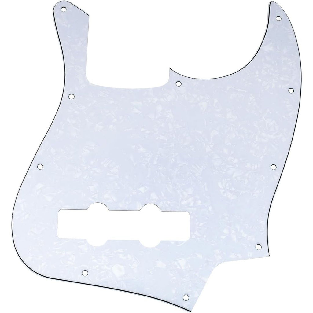 LW Essentials® Basic Modern Style Jazz Bass Pickguard 10 Hole