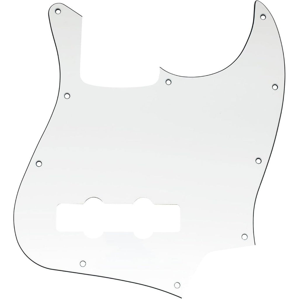 LW Essentials® Basic Modern Style Jazz Bass Pickguard 10 Hole