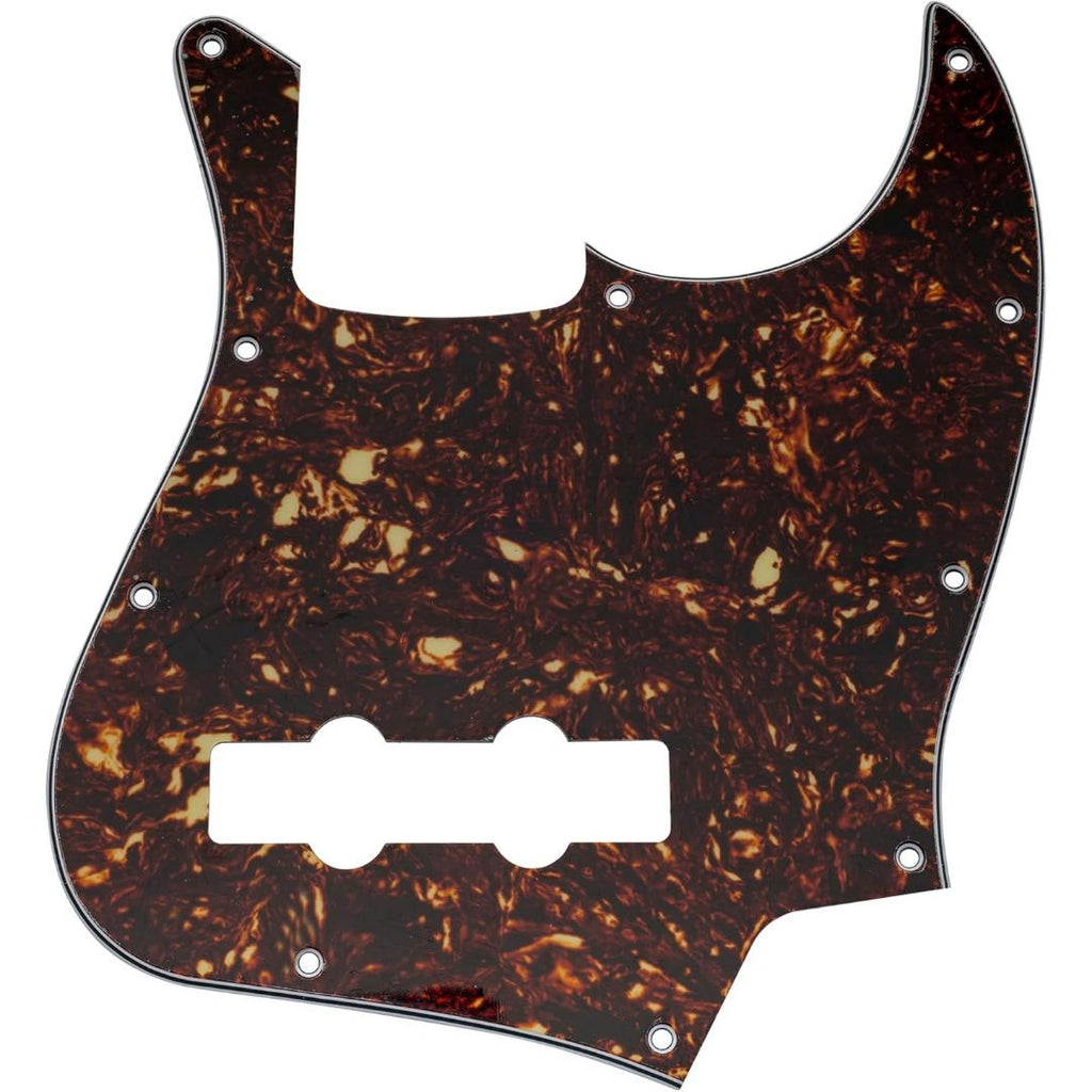 LW Essentials® Basic Modern Style Jazz Bass Pickguard 10 Hole