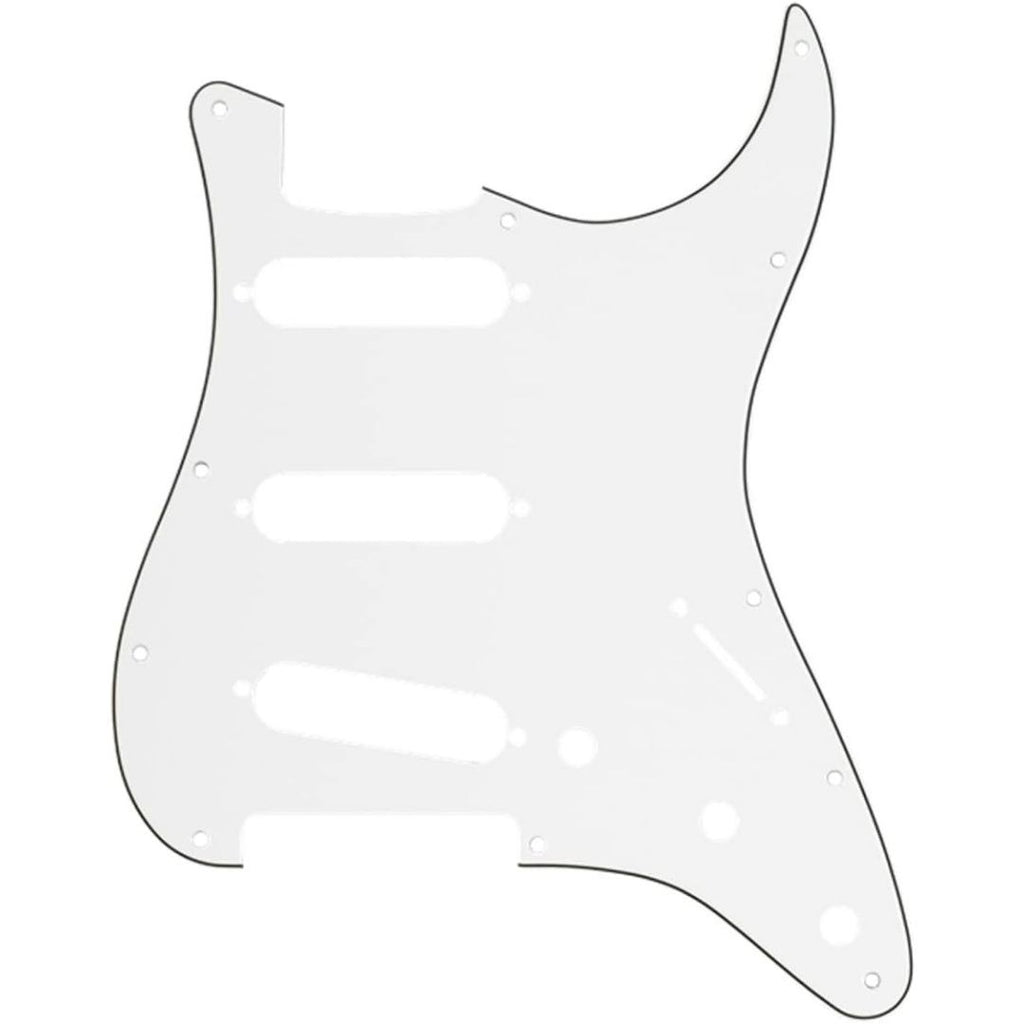 LW Essentials® Basic Stratocaster SSS Pickguard 11 Hole