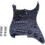 LW Essentials® Basic Stratocaster SSS Prewired Loaded Pickguard 11 Hole