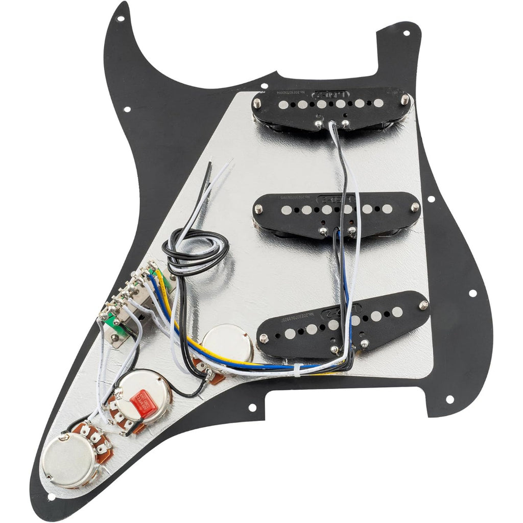 LW Essentials® Premium Stratocaster SSS Prewired Loaded Pickguard 11 Hole