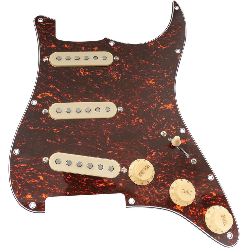 LW Essentials® Premium Stratocaster SSS Prewired Loaded Pickguard 11 Hole