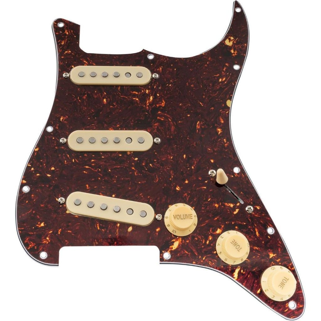 LW Essentials® Premium Stratocaster SSS Prewired Loaded Pickguard 11 Hole
