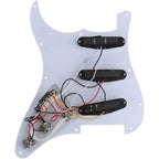 LW Essentials® Basic Stratocaster SSS Prewired Loaded Pickguard 11 Hole