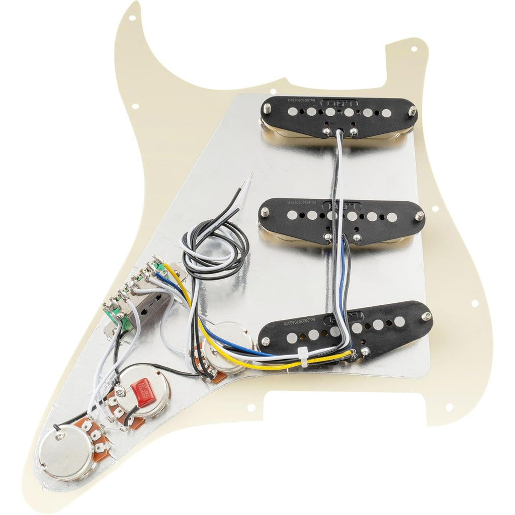 LW Essentials® Premium Stratocaster SSS Prewired Loaded Pickguard 11 Hole