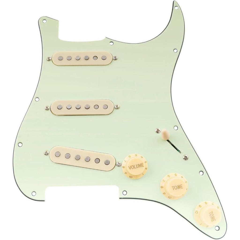 LW Essentials® Premium Stratocaster SSS Prewired Loaded Pickguard 11 Hole