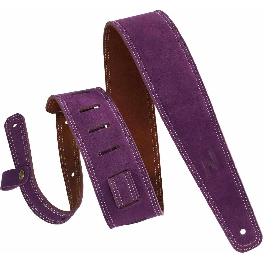 LW Essentials® Basic Leather Guitar Strap