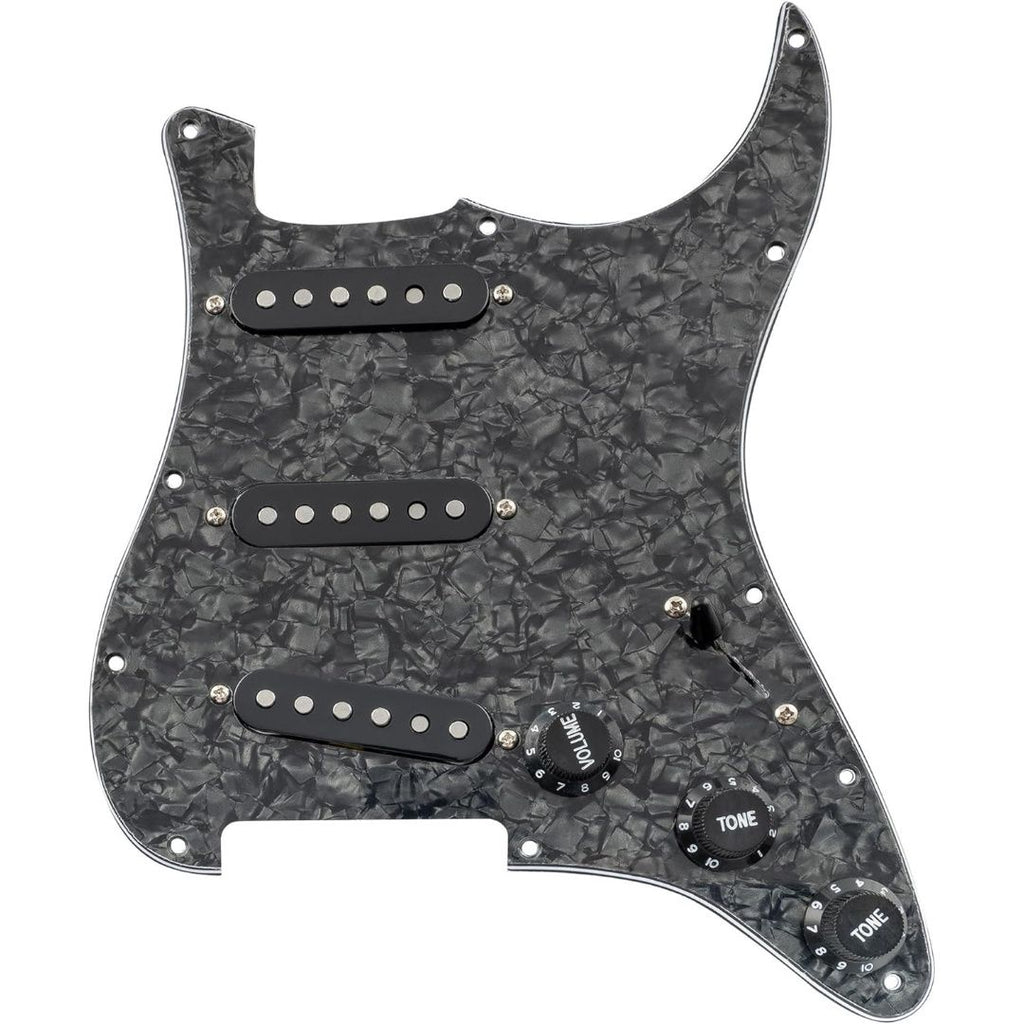 LW Essentials® Premium Stratocaster SSS Prewired Loaded Pickguard 11 Hole