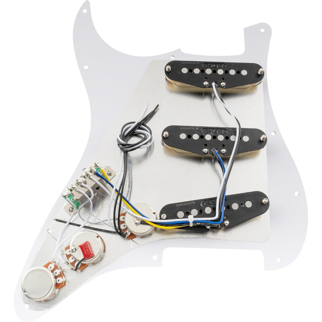 LW Essentials® Premium Stratocaster SSS Prewired Loaded Pickguard 11 Hole