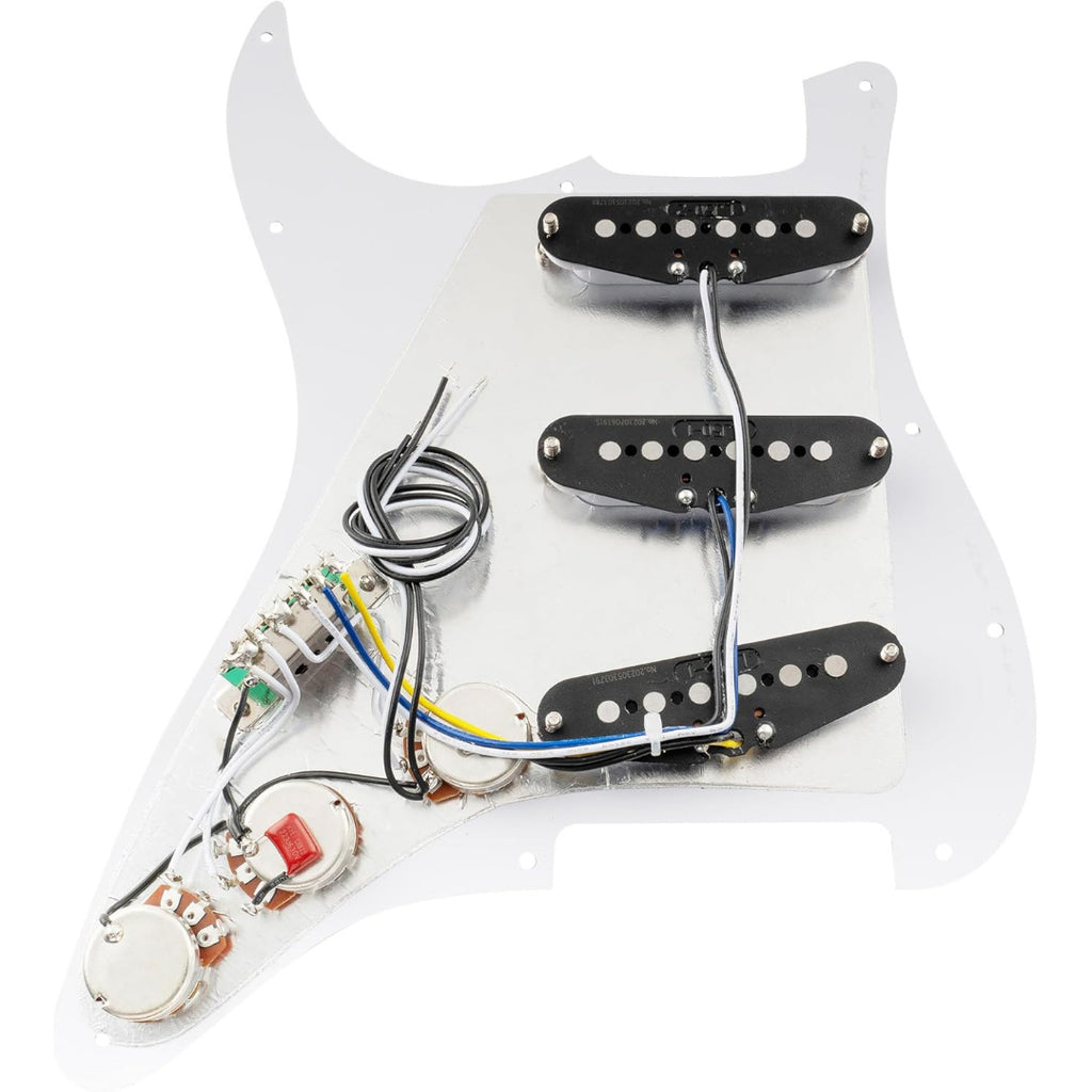 LW Essentials® Premium Stratocaster SSS Prewired Loaded Pickguard 11 Hole