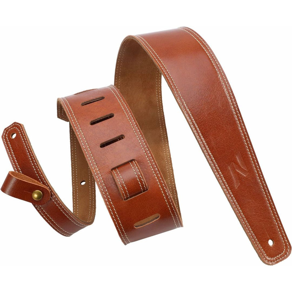 LW Essentials® Basic Leather Guitar Strap