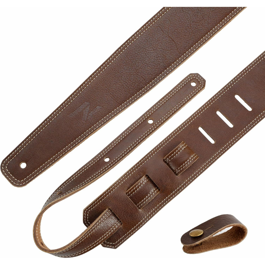 LW Essentials® Basic Leather Guitar Strap