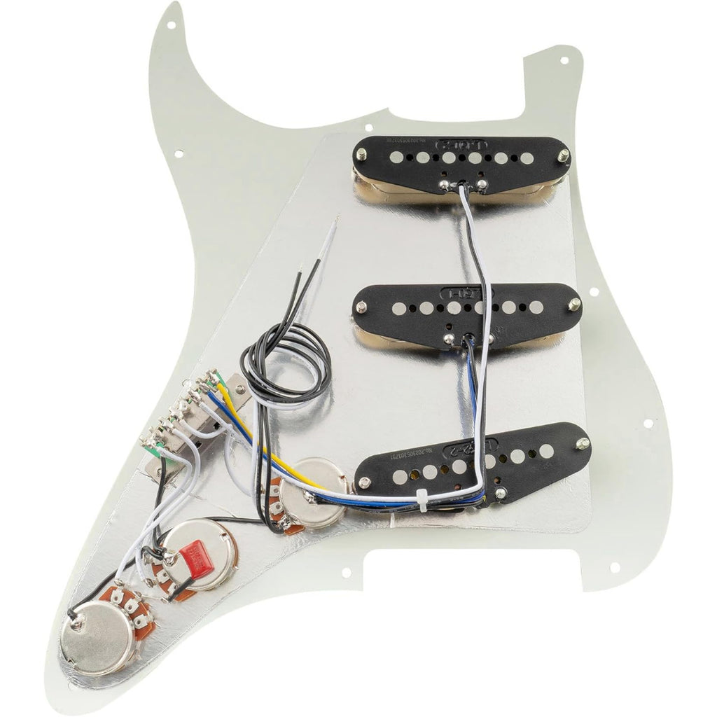 LW Essentials® Premium Stratocaster SSS Prewired Loaded Pickguard 11 Hole