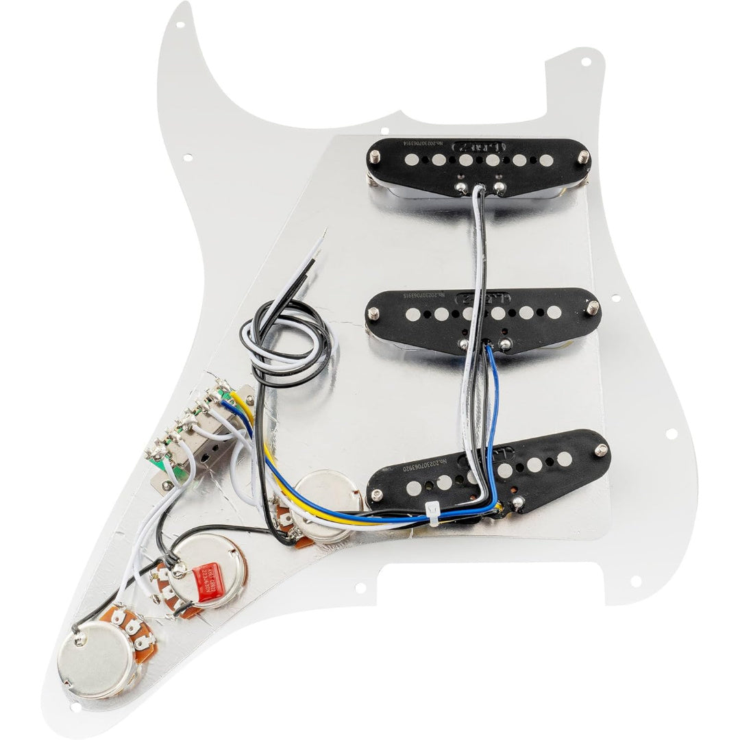 LW Essentials® Premium Stratocaster SSS Prewired Loaded Pickguard 11 Hole