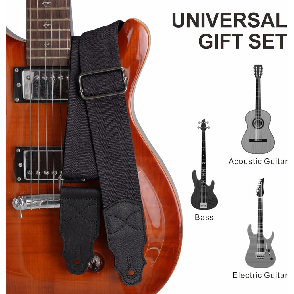 LW Essentials® Basic Nylon Guitar Strap
