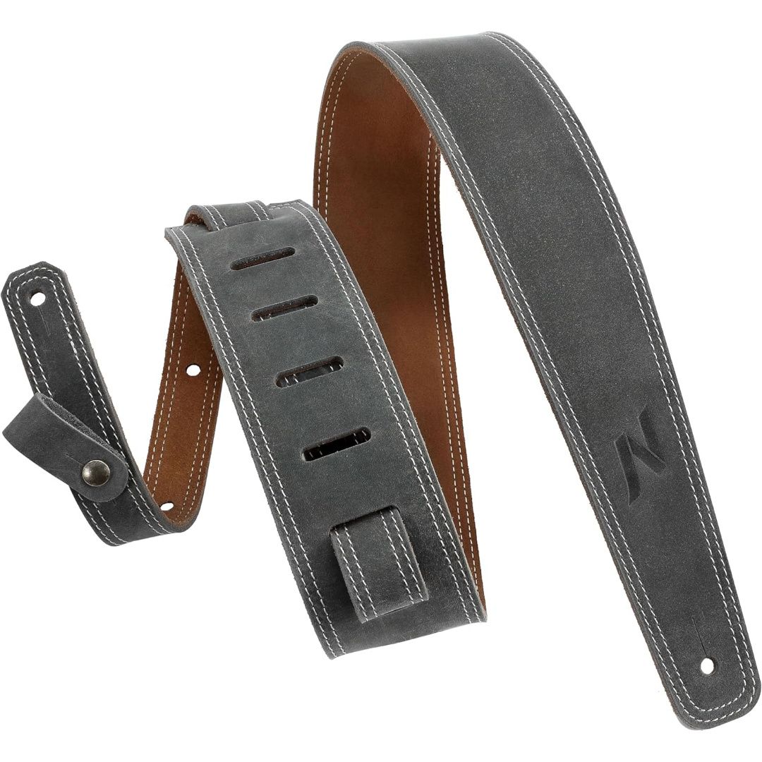 LW Essentials® Basic Leather Guitar Strap